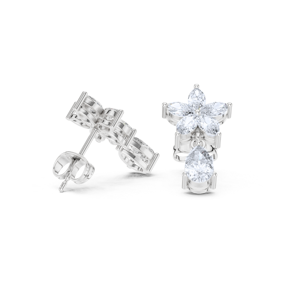 Blooming Grace Drop Earrings