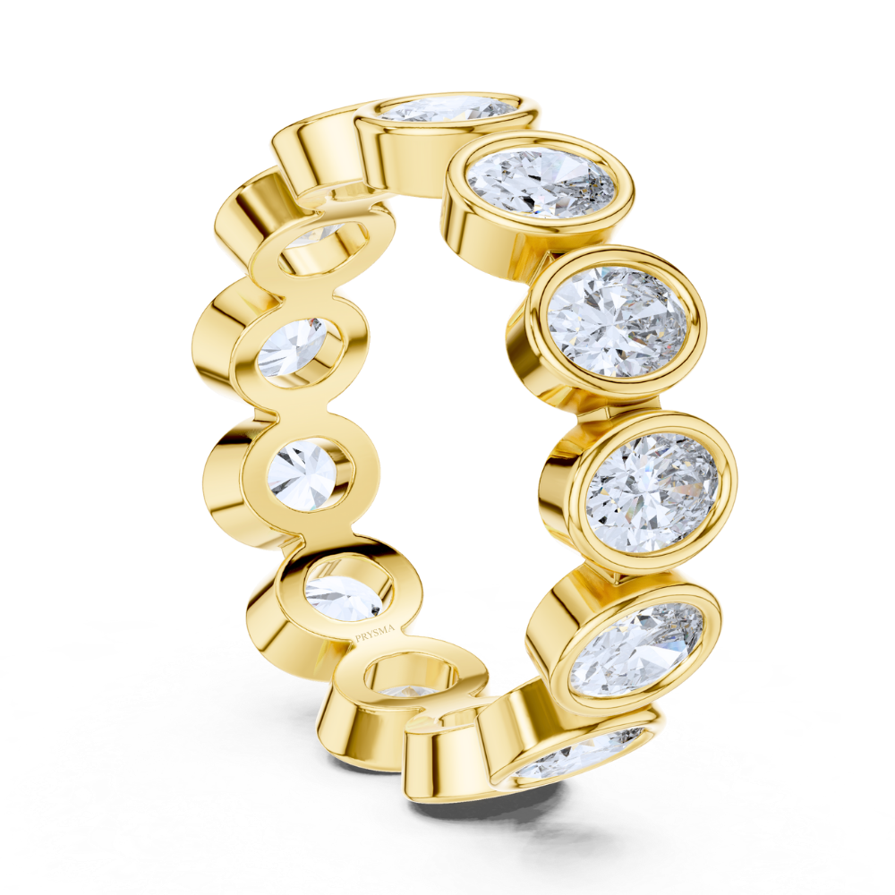 Luna Bezel Diamond Eternity Ring