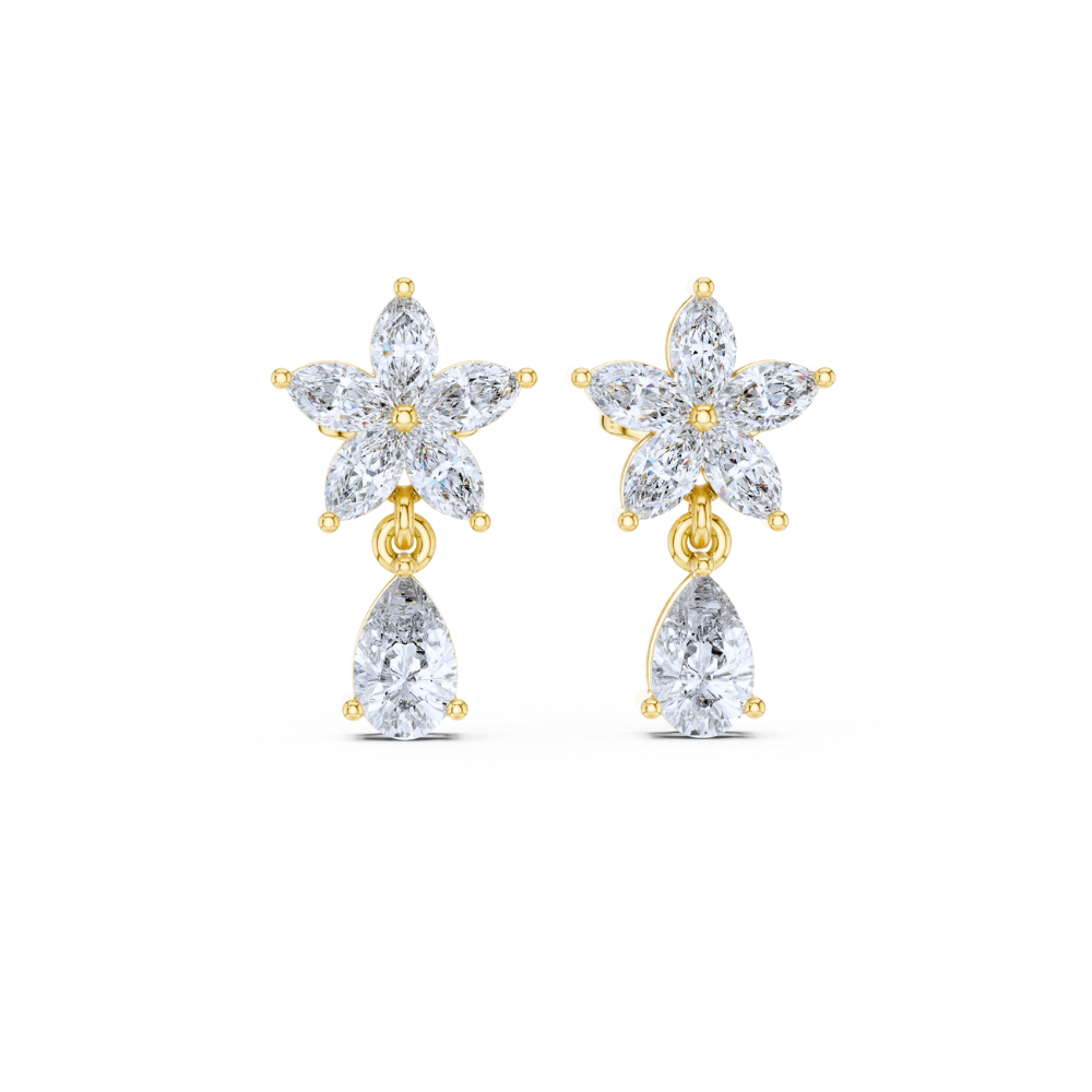 Blooming Grace Drop Earrings