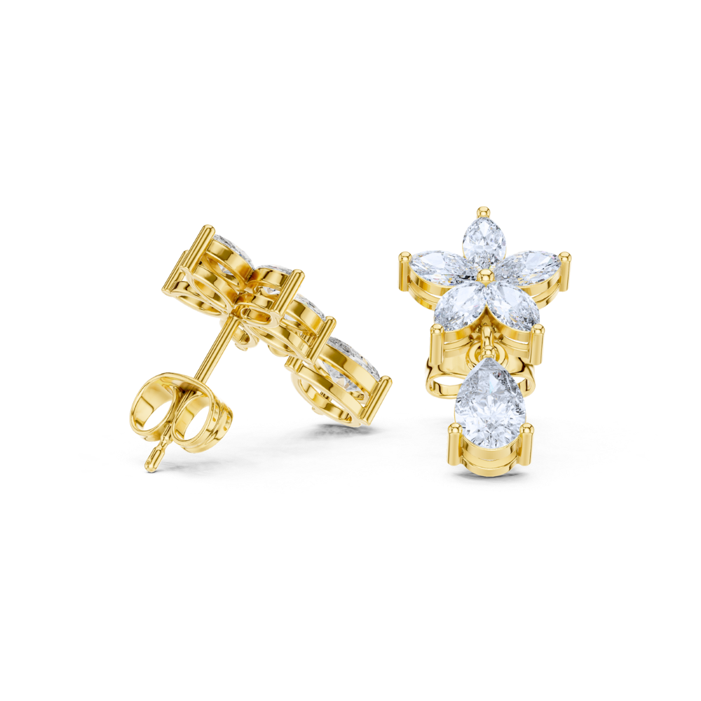 Blooming Grace Drop Earrings