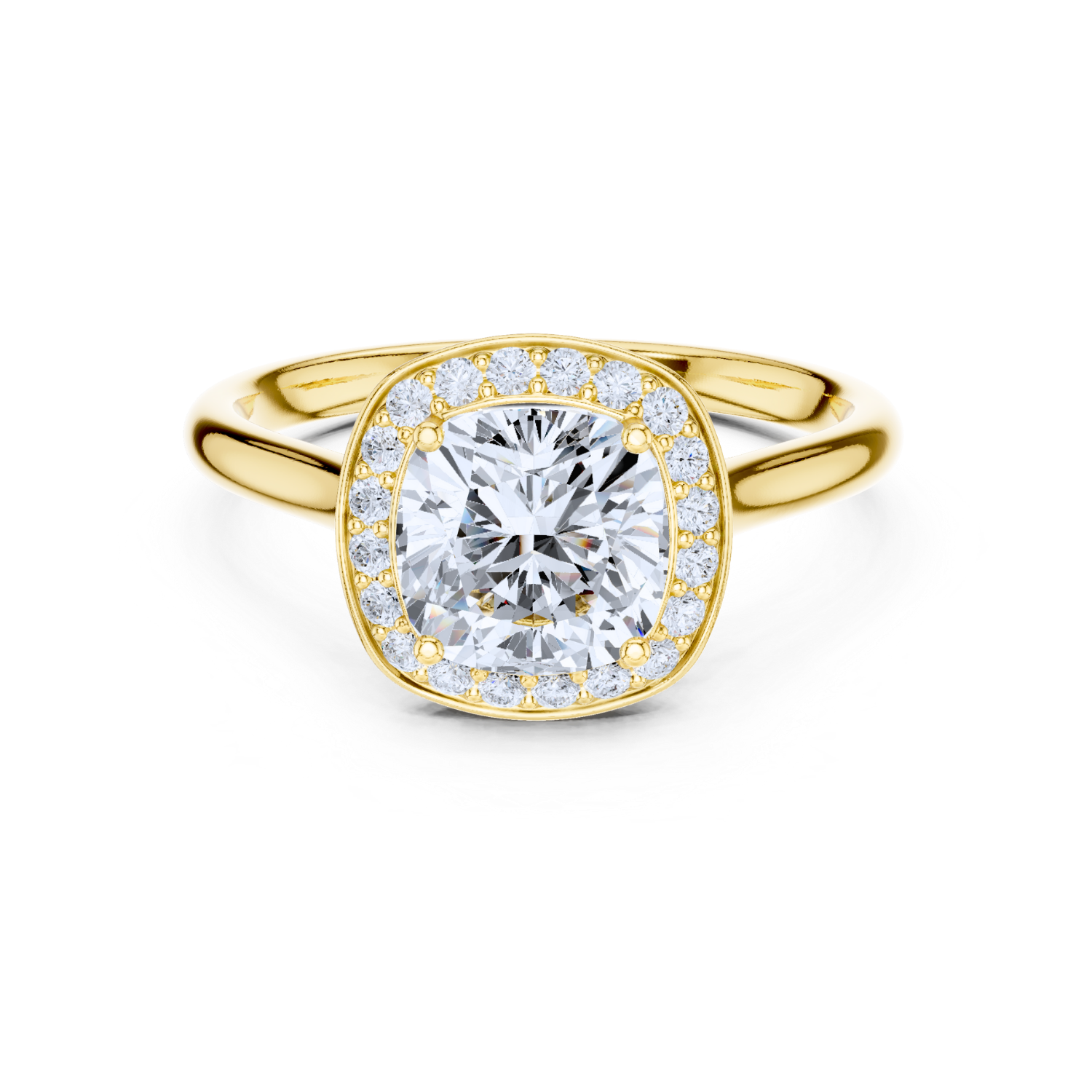 Empress Curve Diamond Ring