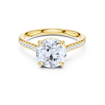 Eternal Sparkle Round-Cut Diamond Ring