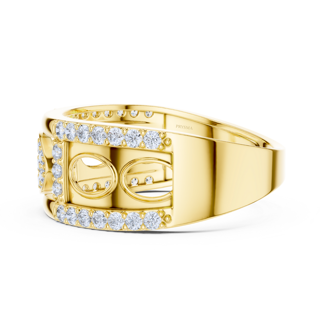 Round Diamond Band