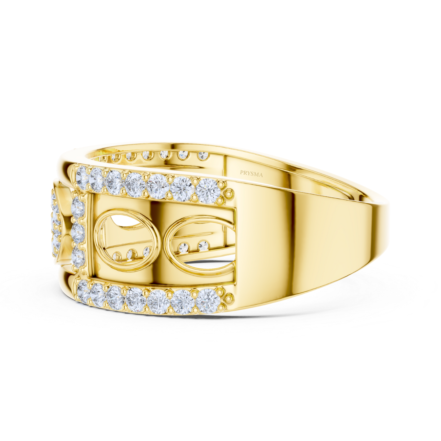 Round Diamond Band