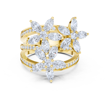 Celestia Bloom Diamond Ring