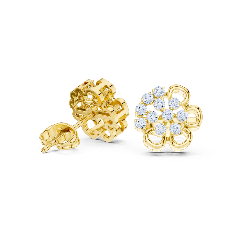 Blossom Radiance Diamond Studs