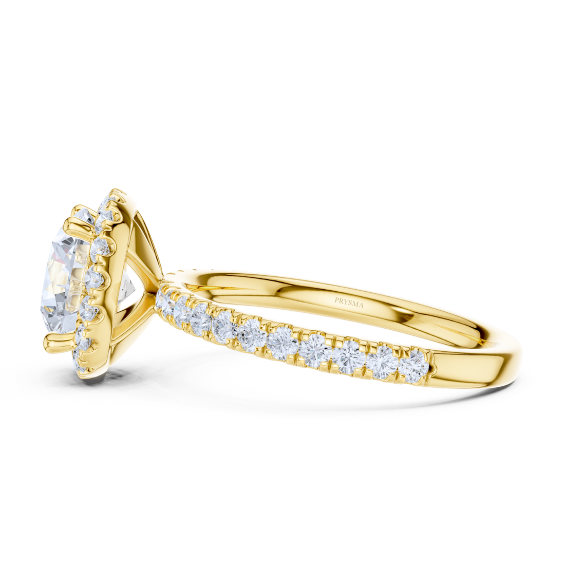 Golden Halo Majesty Ring