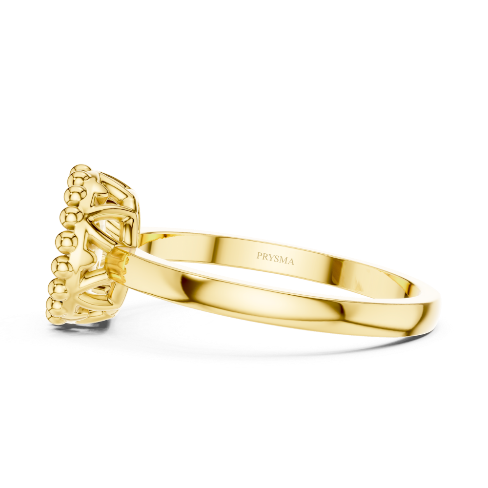 Radiant Bloom Cluster Ring