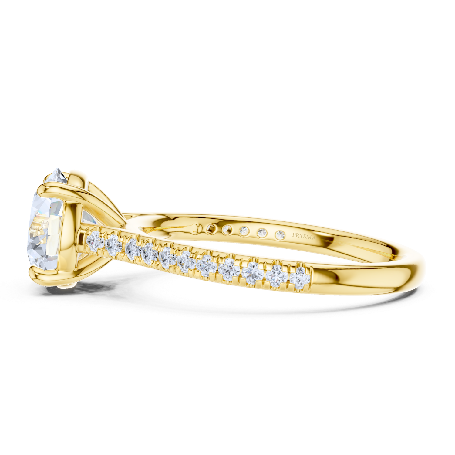 Eternal Sparkle Round-Cut Diamond Ring