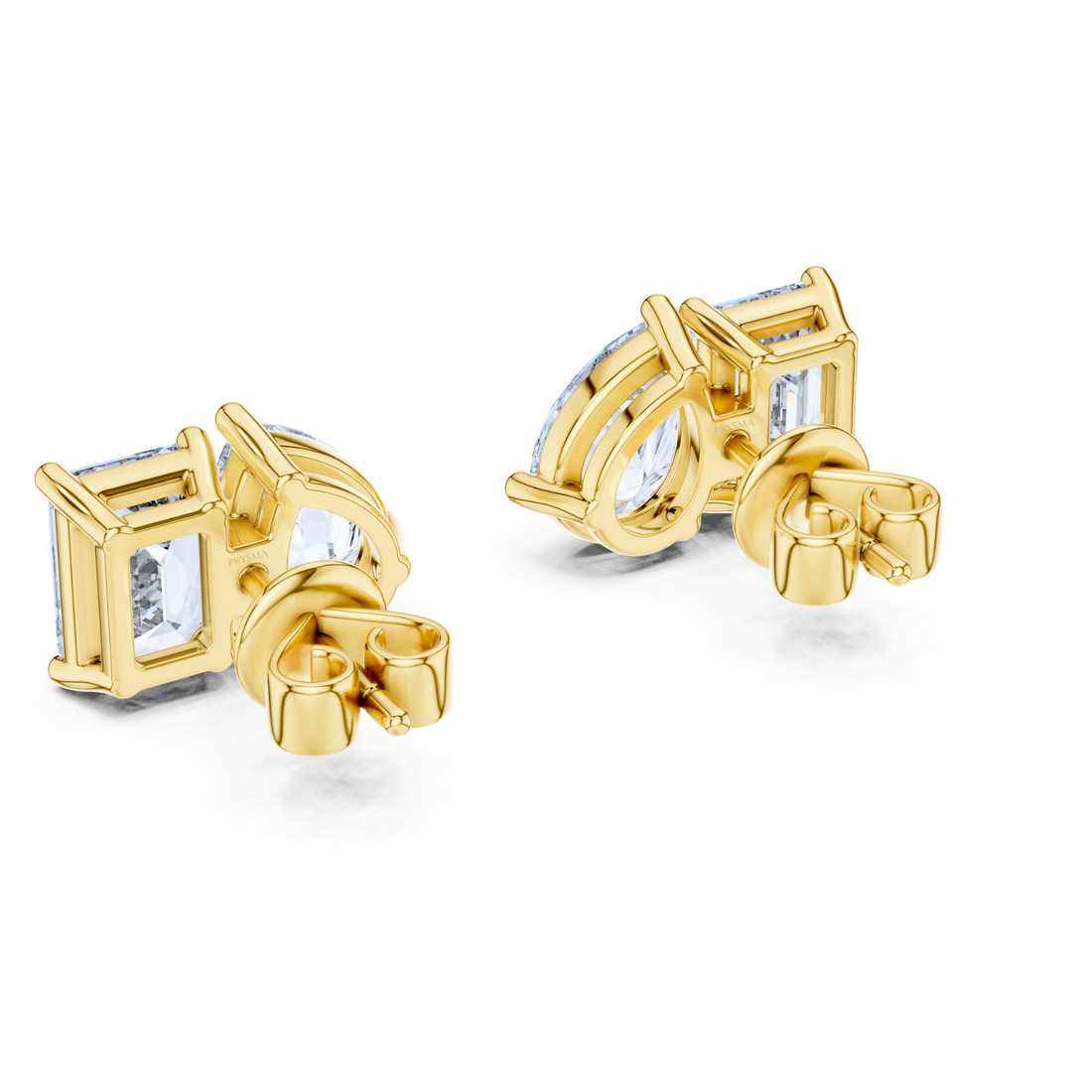 Radiant Harmony Diamond Studs
