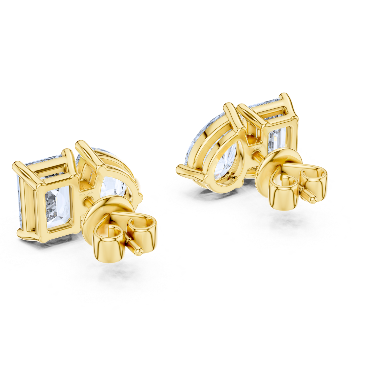 Radiant Harmony Diamond Studs