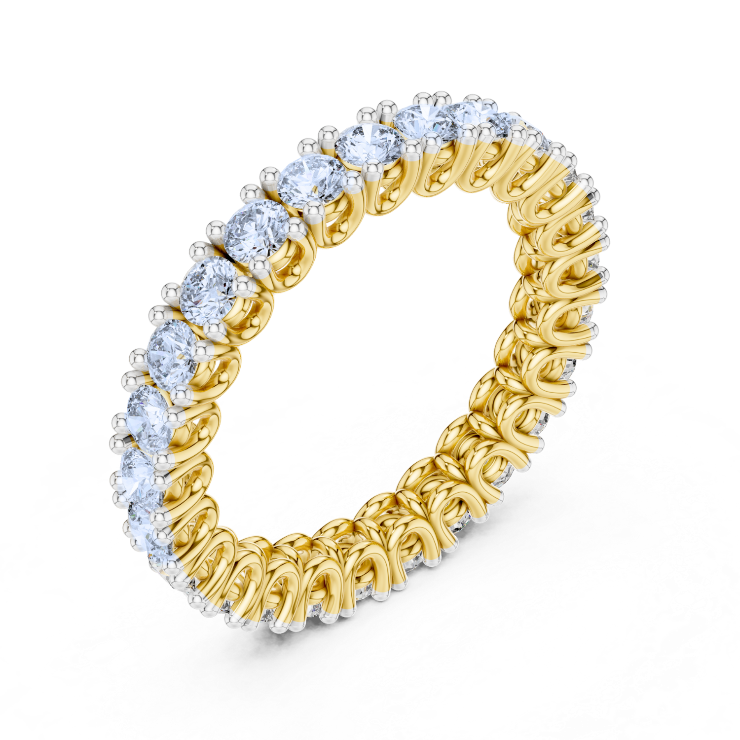 EternaLink Diamond Eternity Band