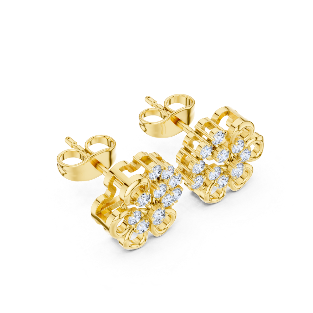 Blossom Radiance Diamond Studs