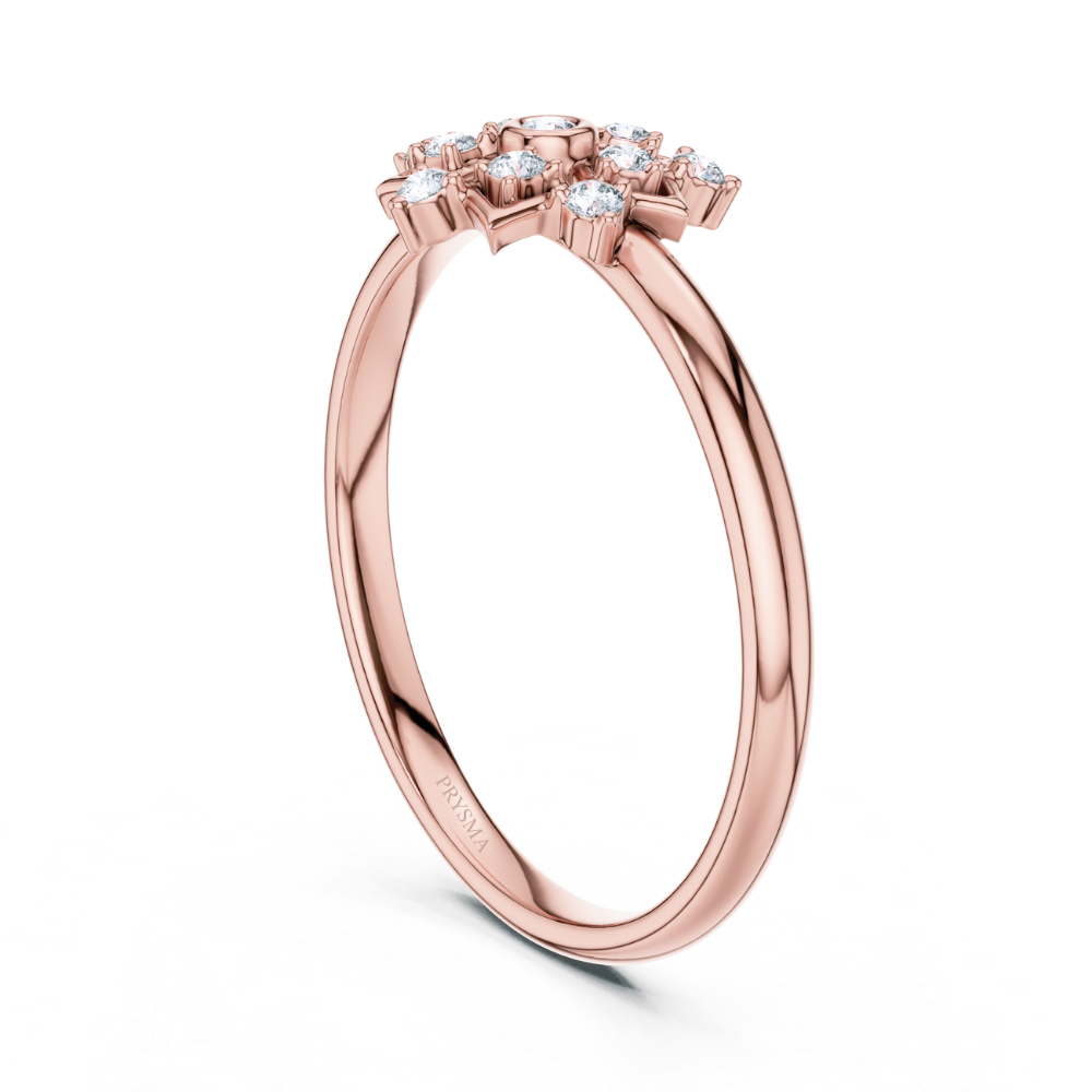Sacred Star Floral Ring