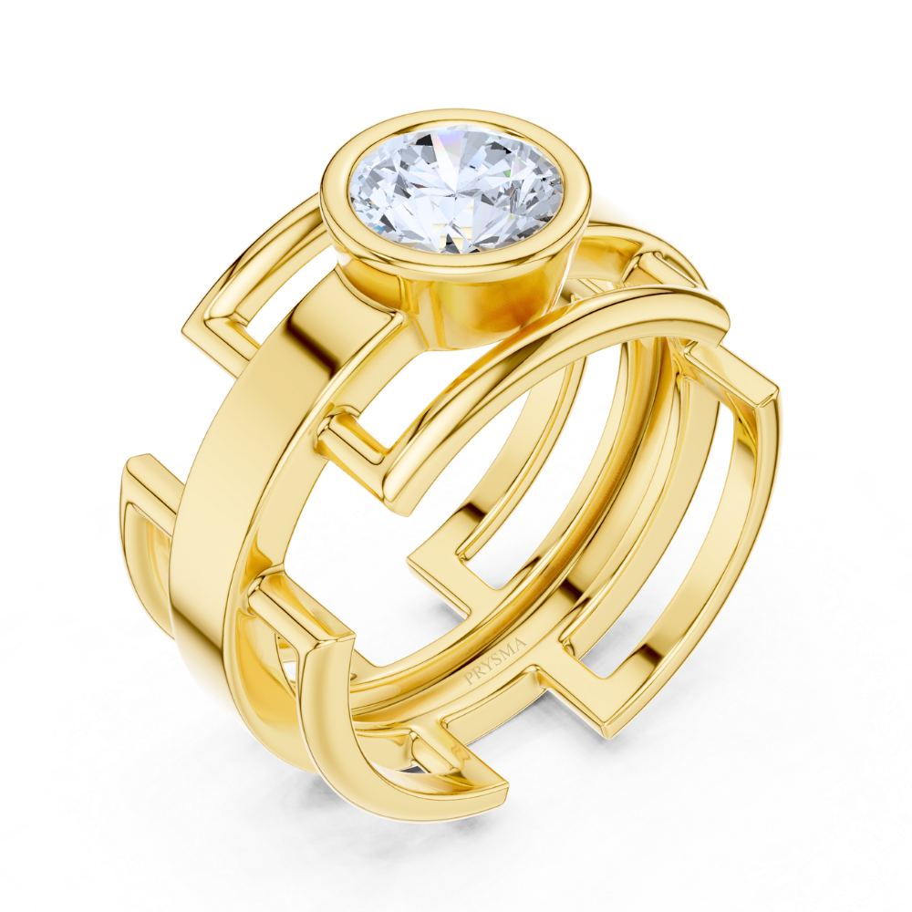 Axis Bold Solitaire Ring