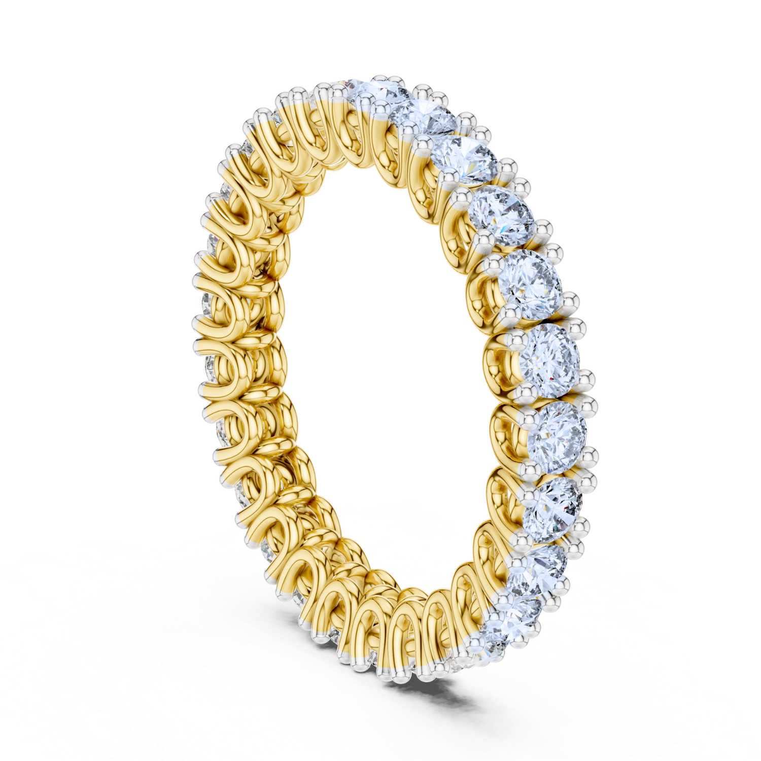 EternaLink Diamond Eternity Band