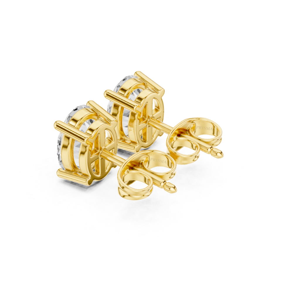 Classic Oval Diamond Studs