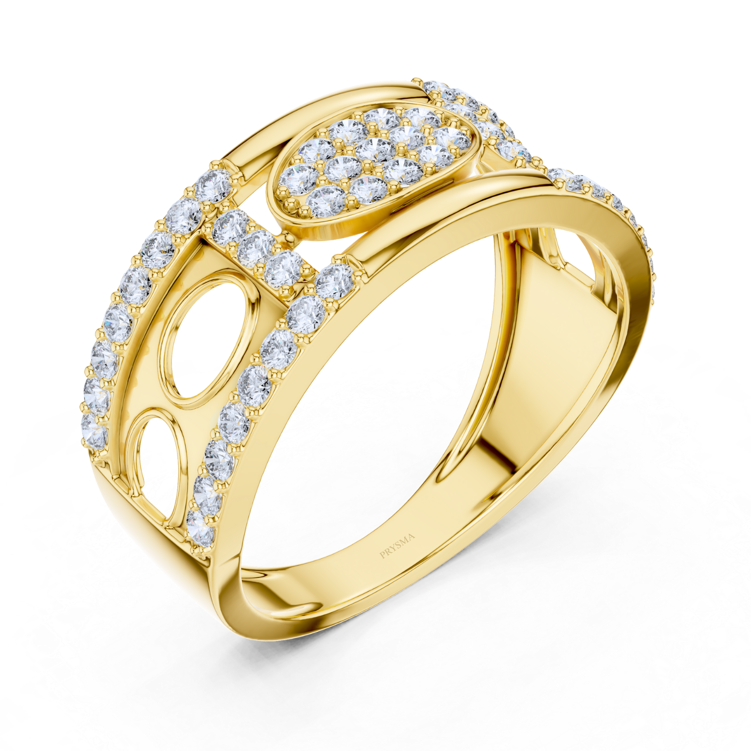 Round Diamond Band