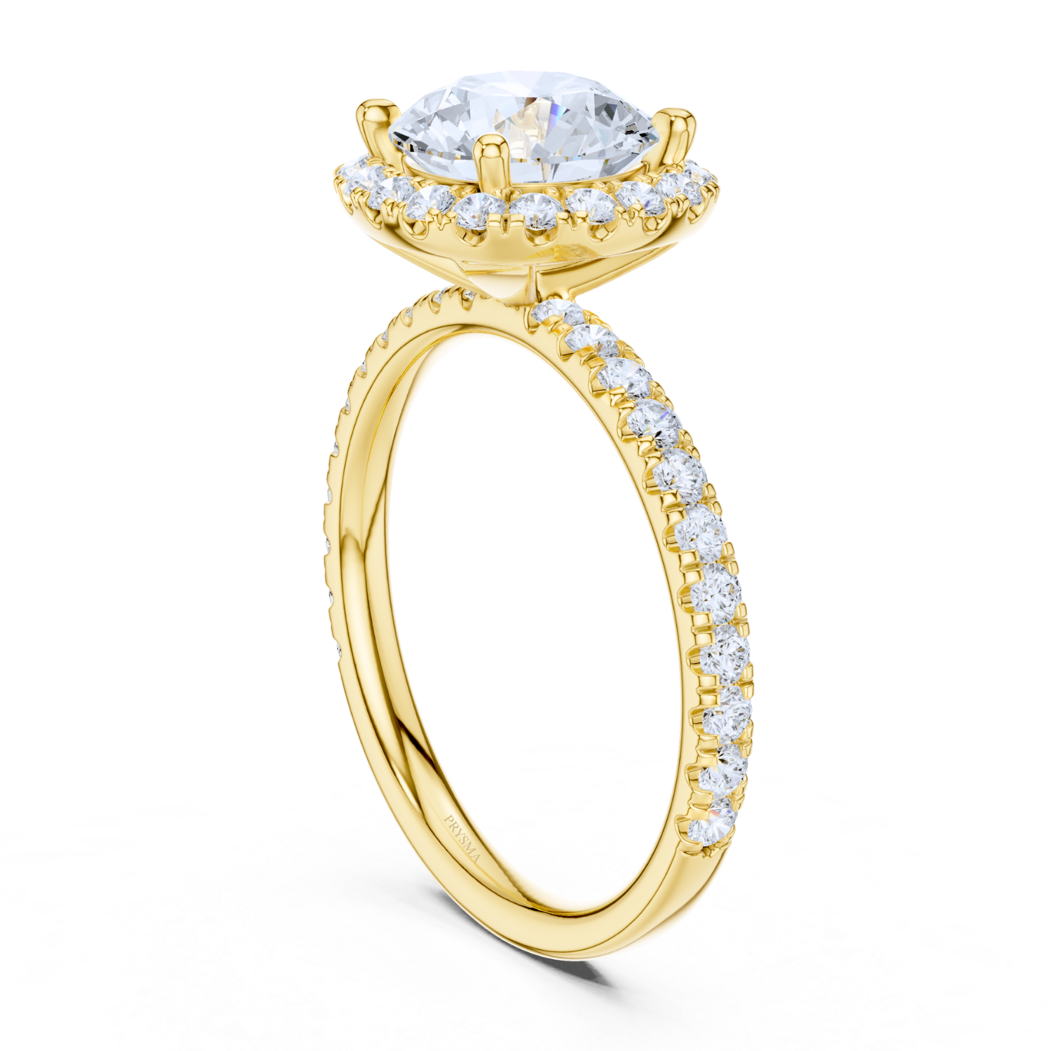 Golden Halo Majesty Ring