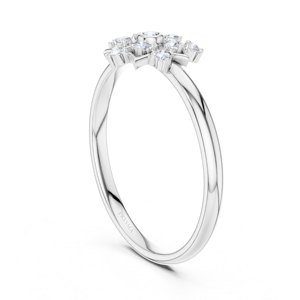 Sacred Star Floral Ring
