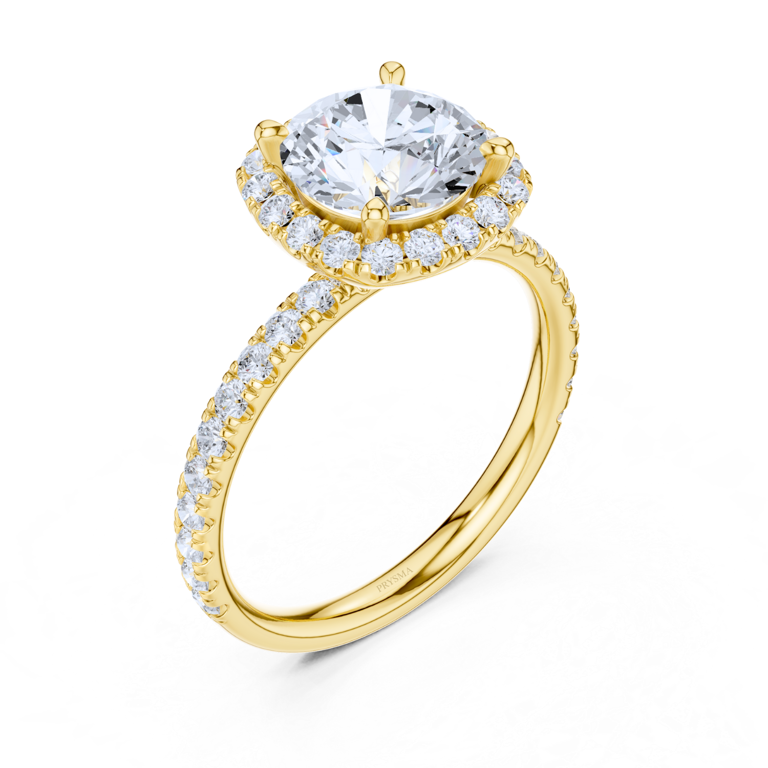 Golden Halo Majesty Ring