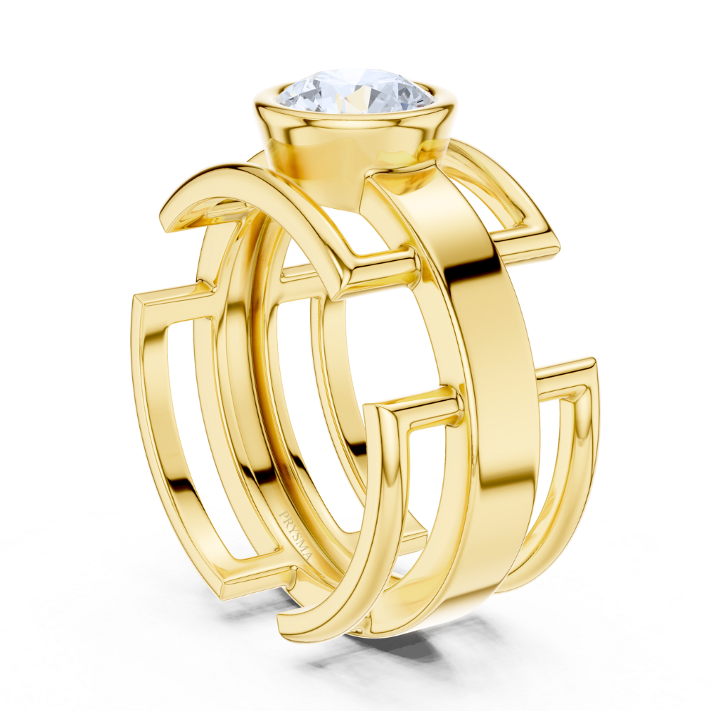 Axis Bold Solitaire Ring