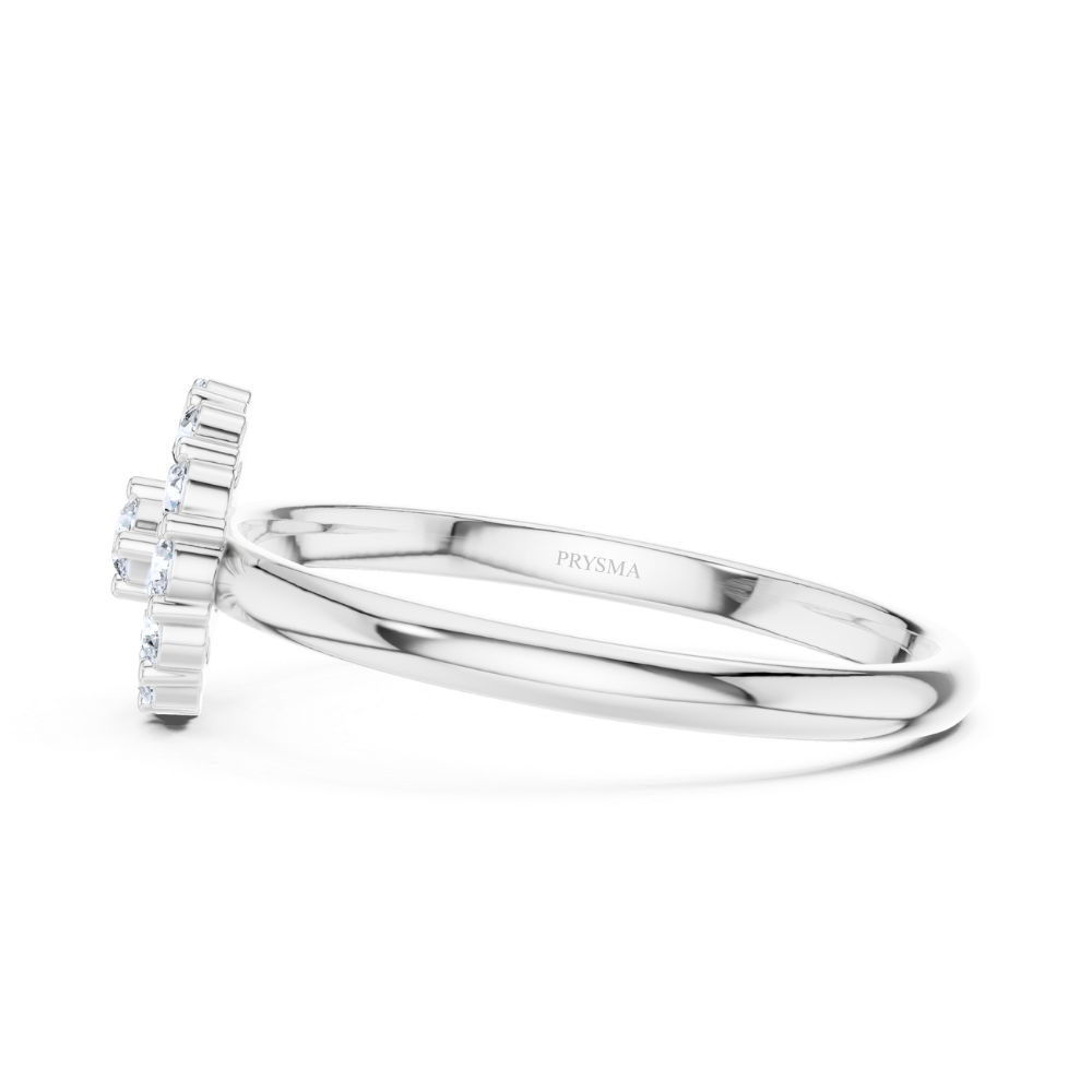 Elysian Halo Diamond Ring