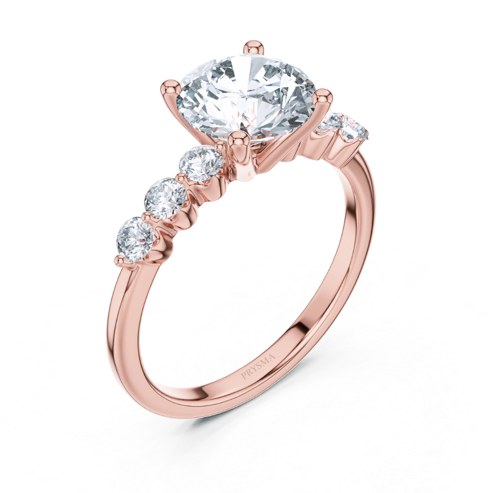 Radiant Harmony Solitaire Ring