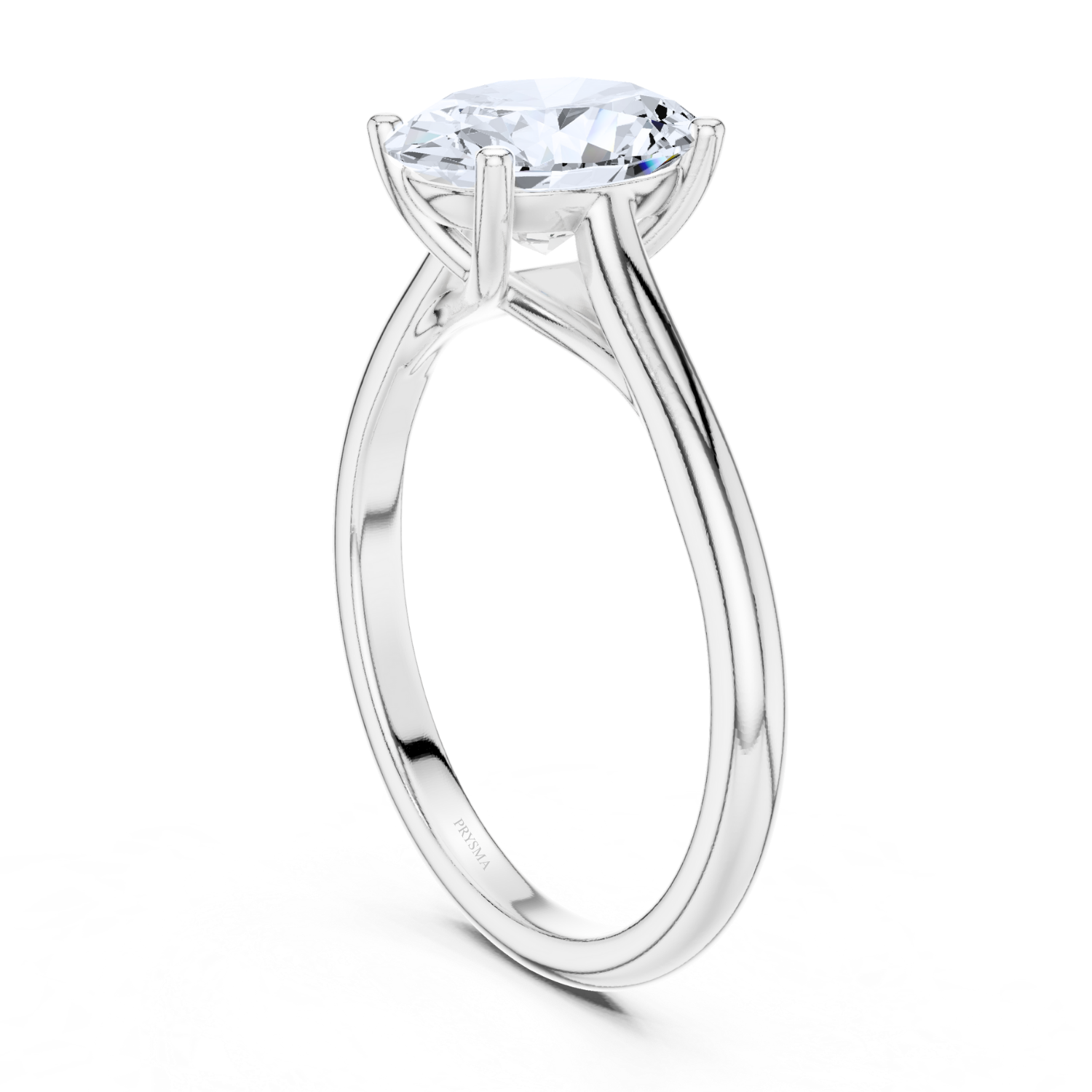 Timeless Elegance Oval Solitaire Ring