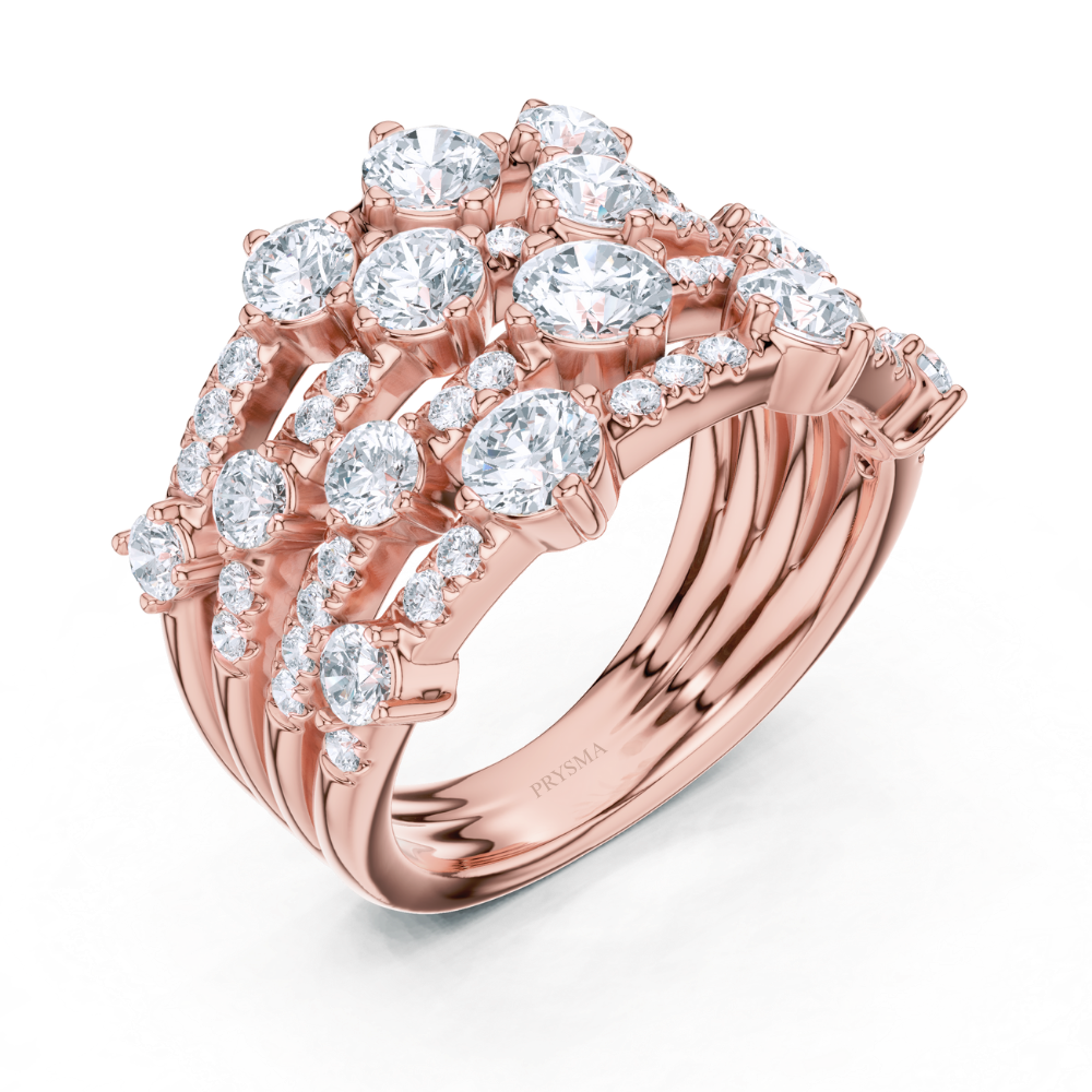 Radiance Crown Diamond Eternity Ring