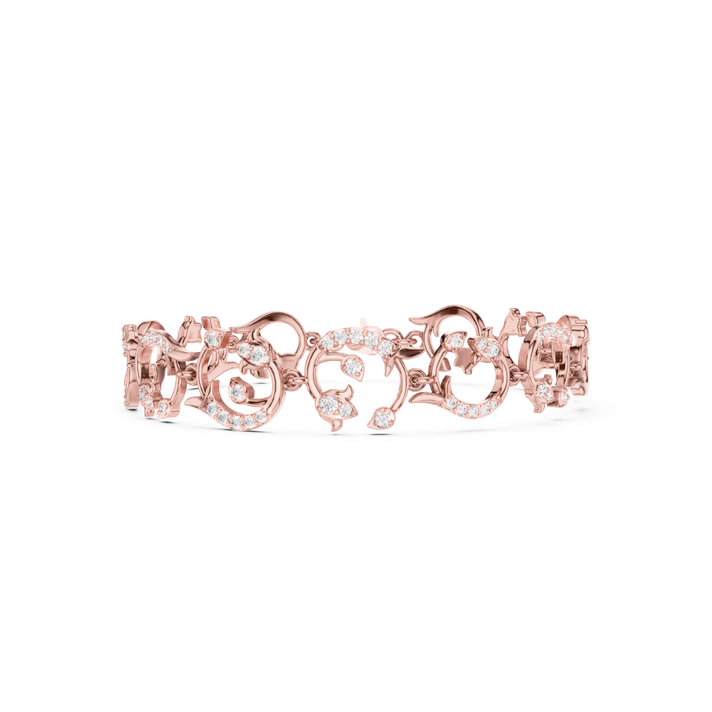 Floranza Diamond Filigree Bracelet