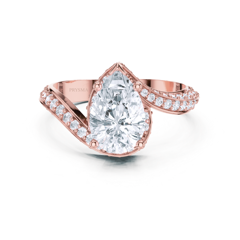 Celestial Teardrop Ring