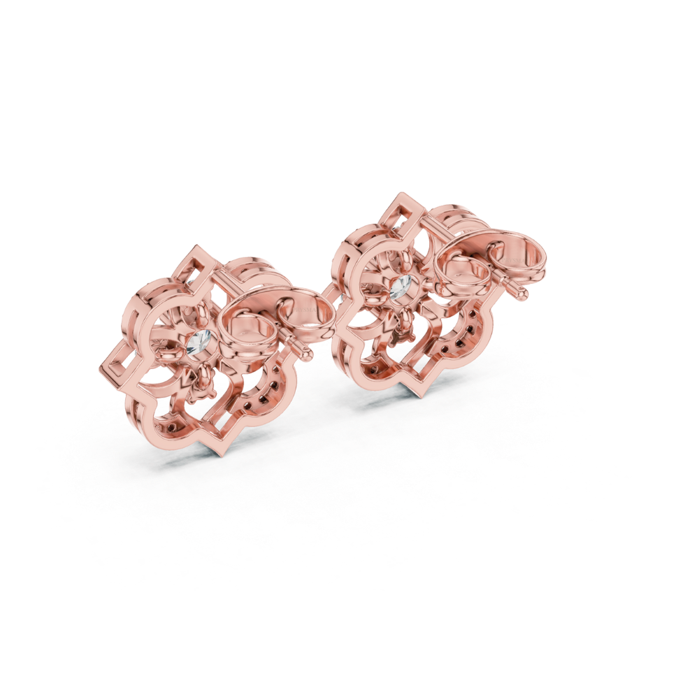 Petal Bloom  Stud Earrings