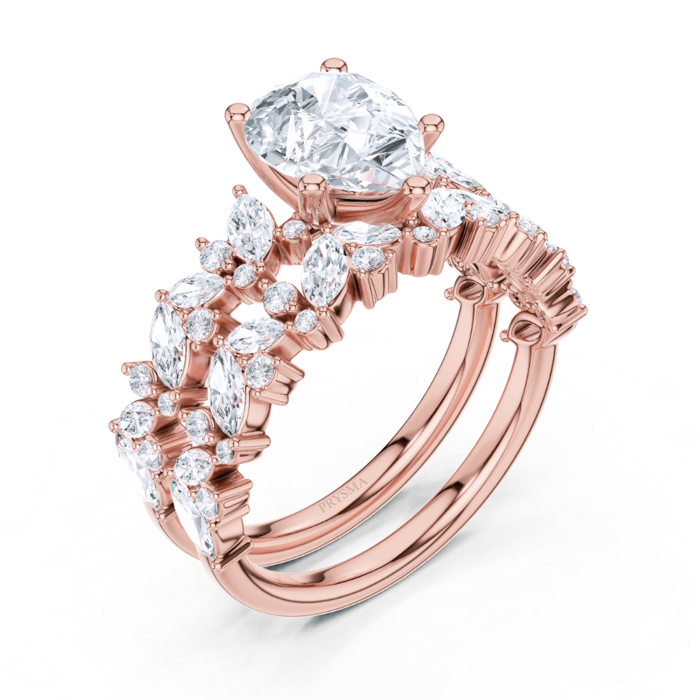 Eternal Grace Pear Diamond Ring