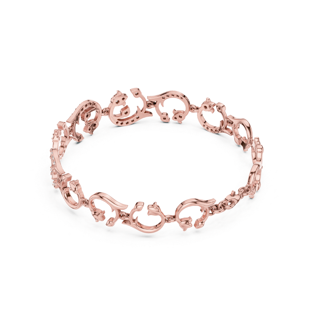 Floranza Diamond Filigree Bracelet