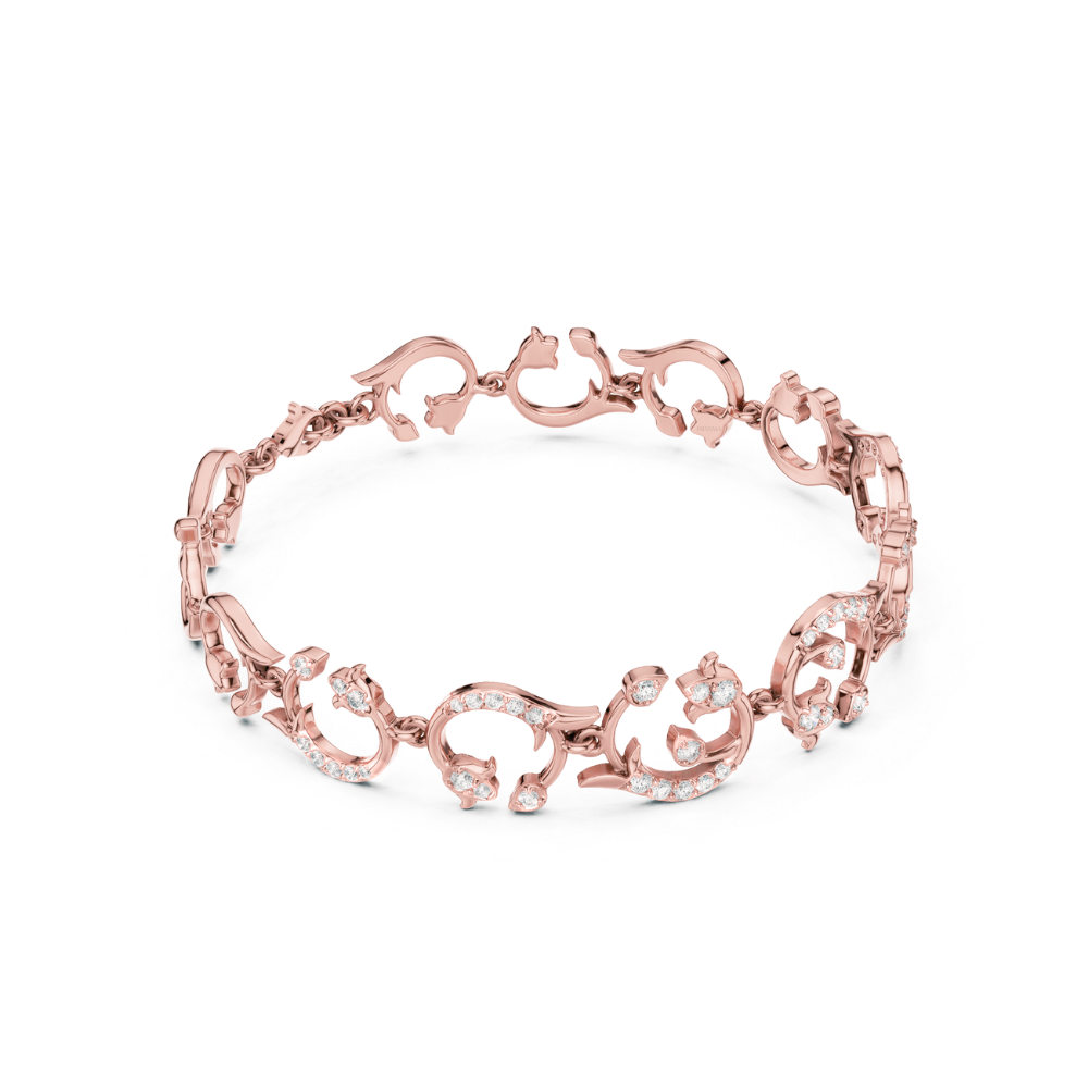 Floranza Diamond Filigree Bracelet