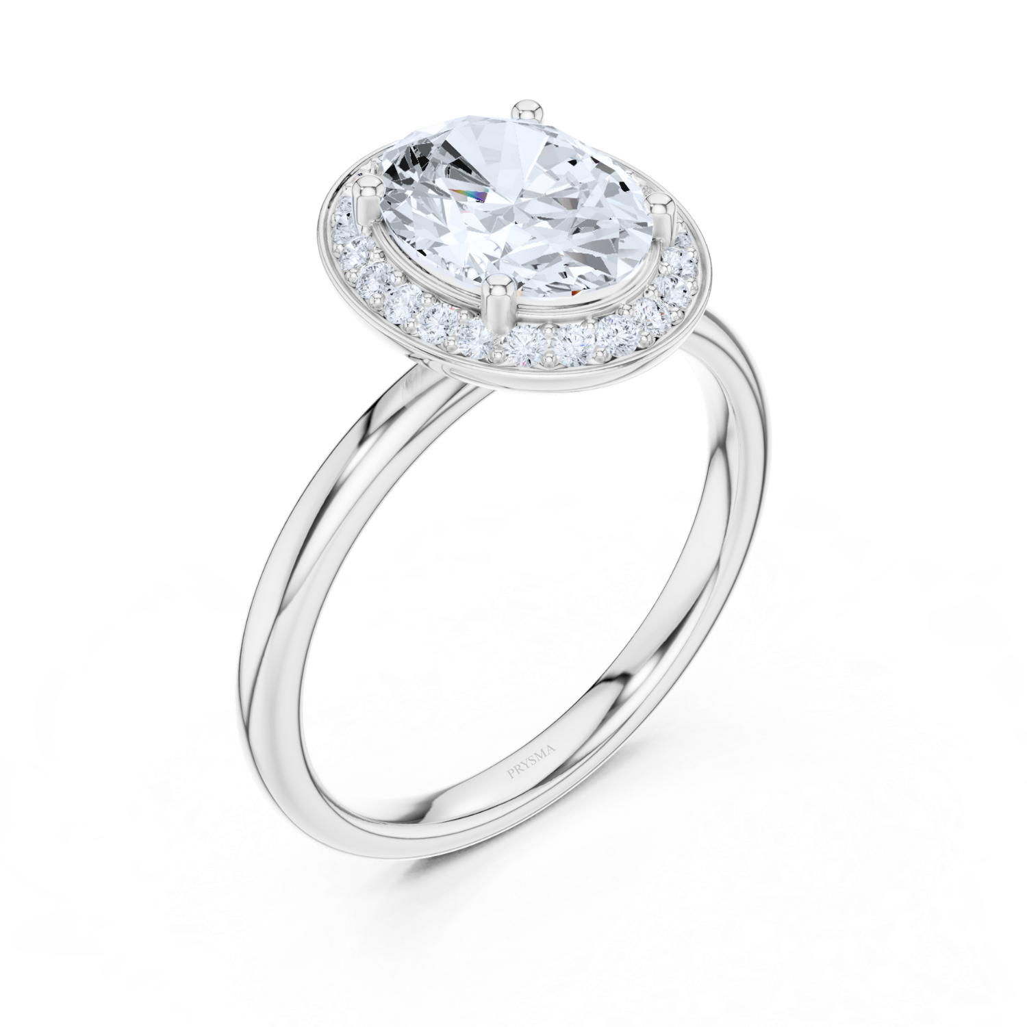 Evelyn Oval Shine Ring