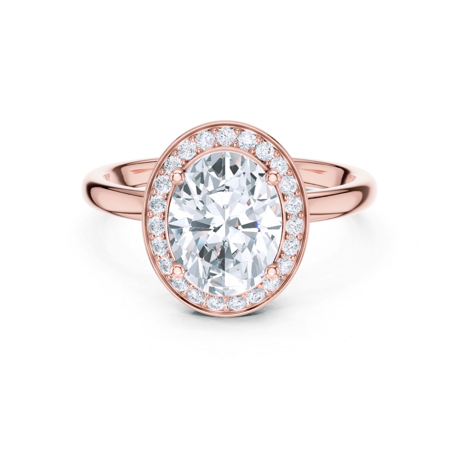 Evelyn Oval Shine Ring