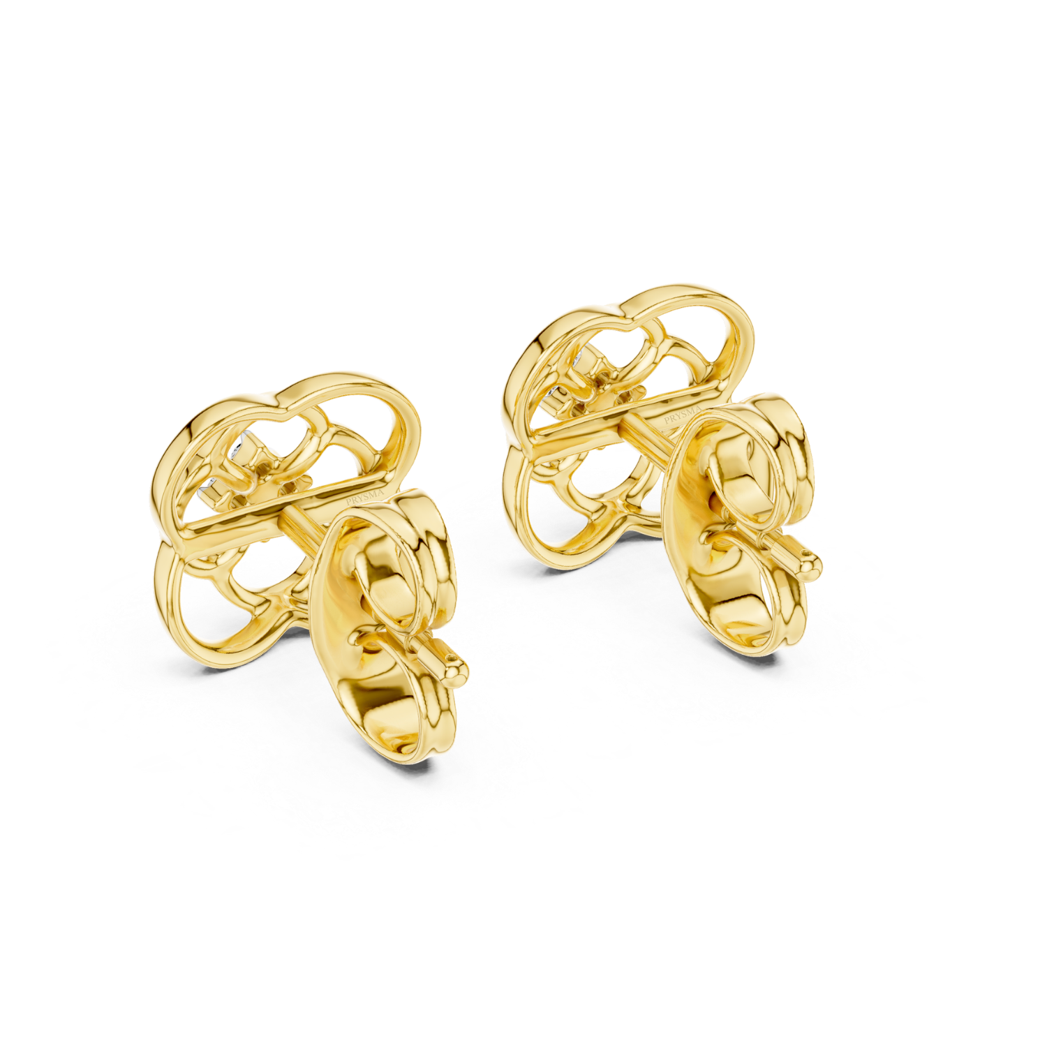 Ethereal Diamonds Stud Earrings