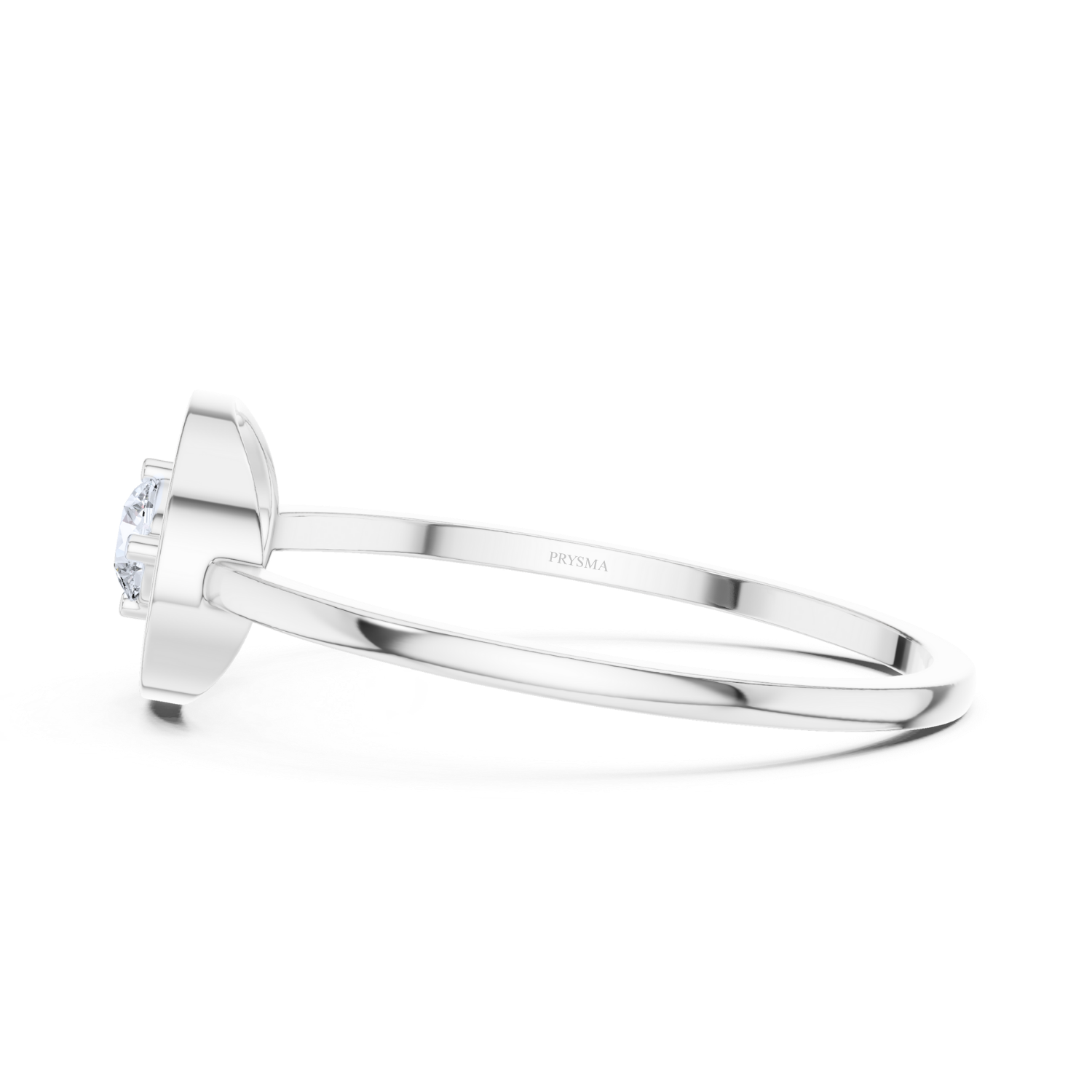 Halo Solitaire Diamond Ring