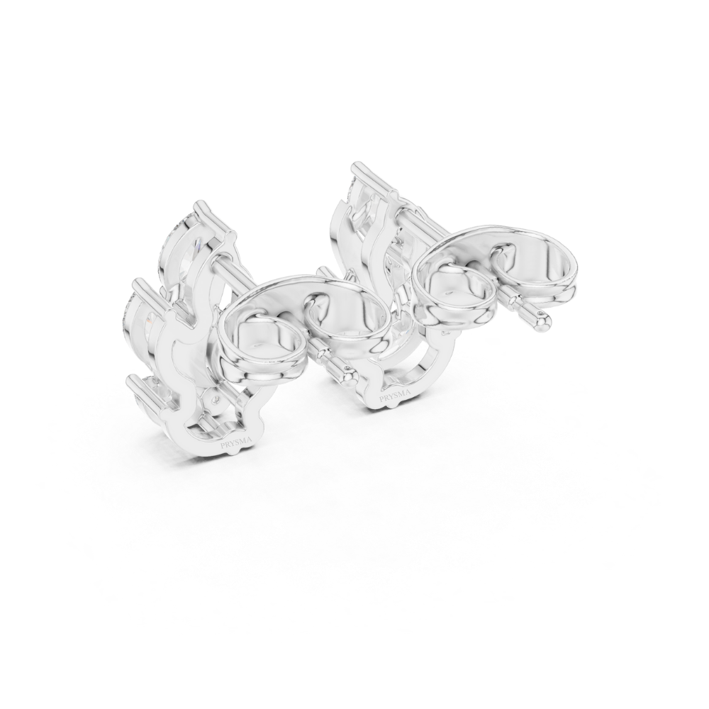 Marquise Cascade Diamond Earrings
