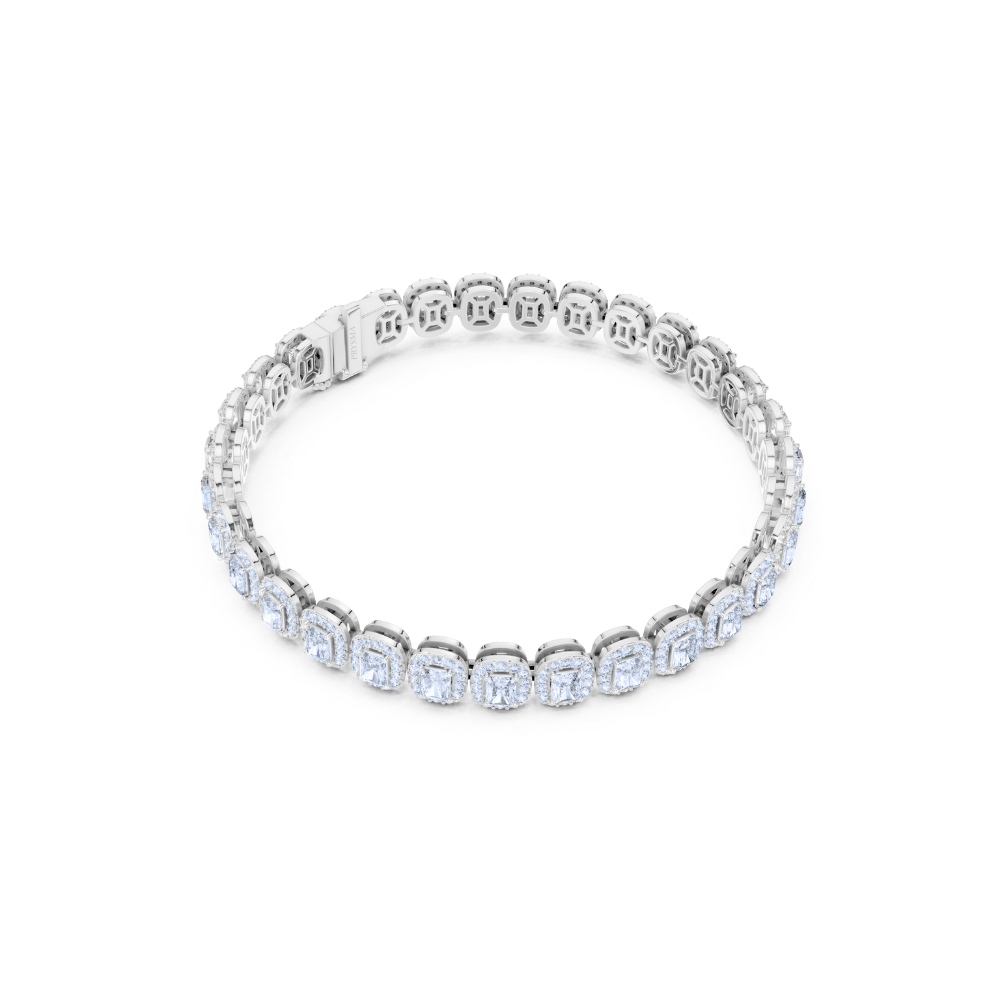 Luminous Halo Tennis Bracelet