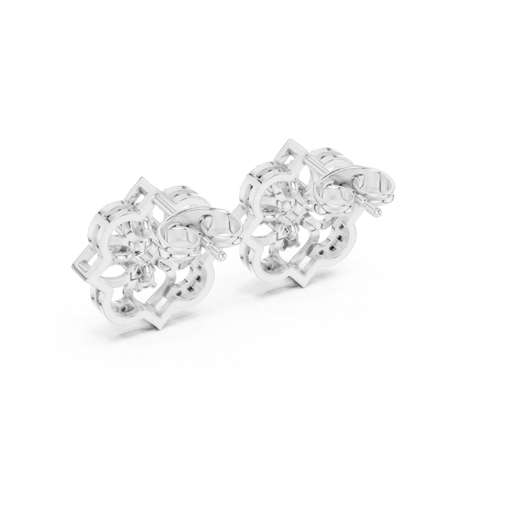 Petal Bloom  Stud Earrings