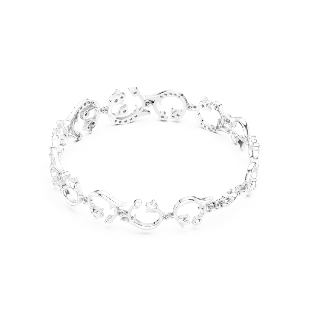 Floranza Diamond Filigree Bracelet