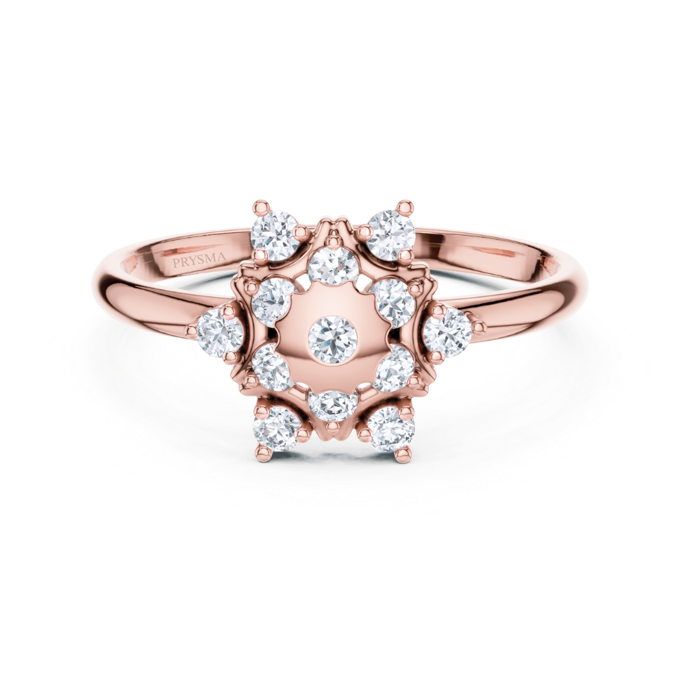 Celestara Diamond Bloom Ring