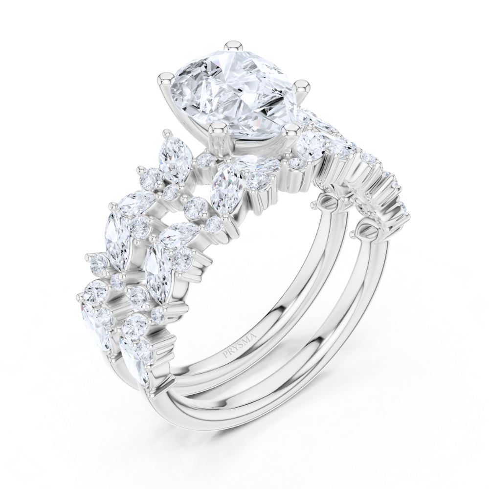 Eternal Grace Pear Diamond Ring