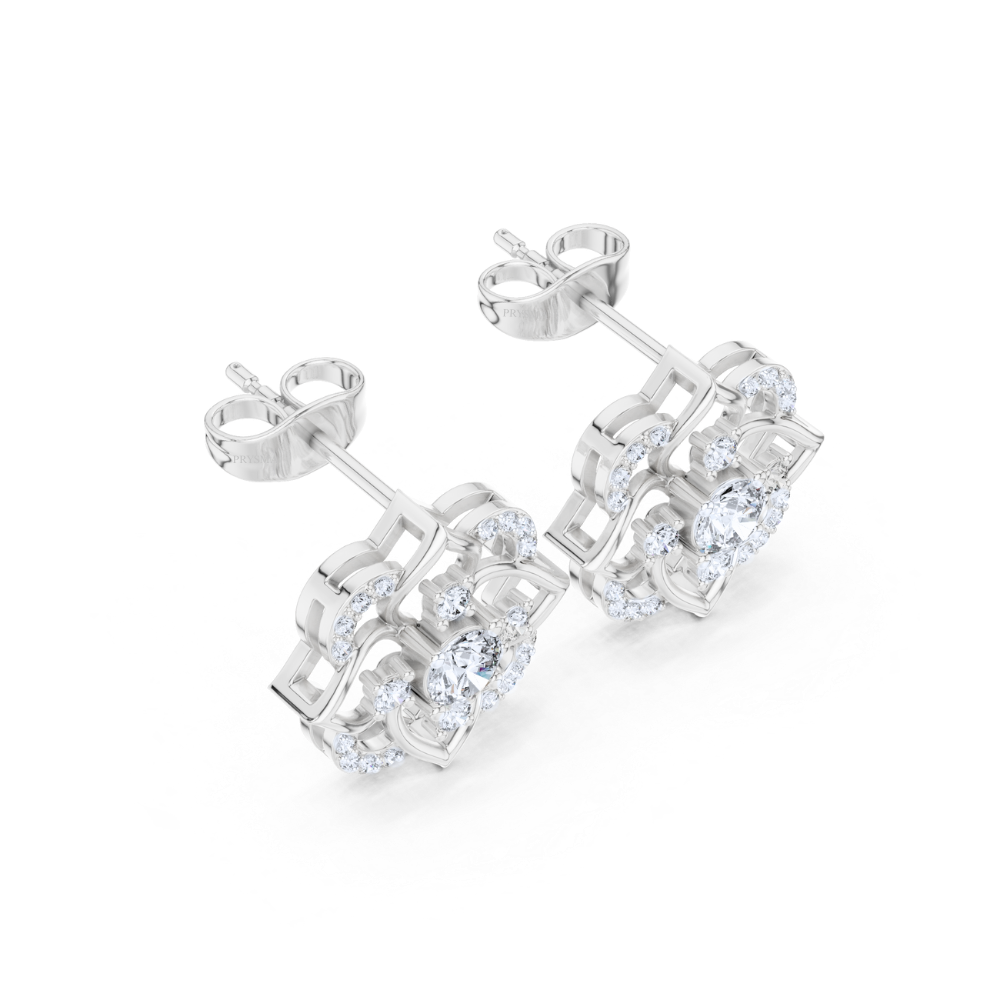 Petal Bloom  Stud Earrings