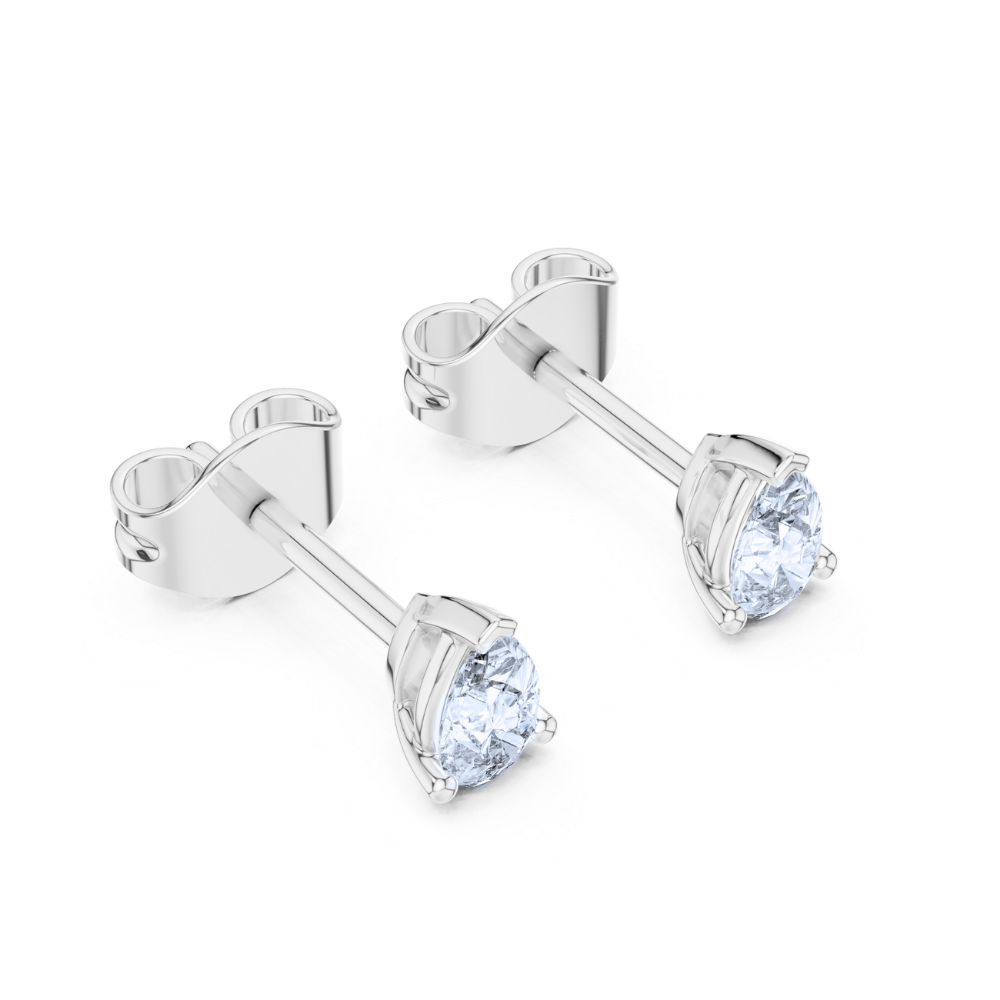 Sleek Teardrop-Inspired Stud Earrings
