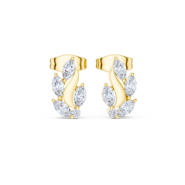 Marquise Cascade Diamond Earrings