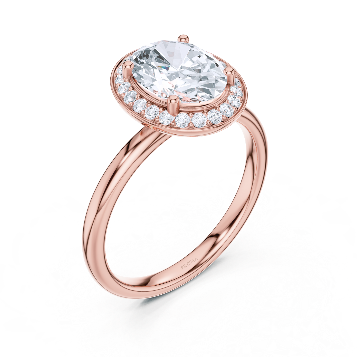 Evelyn Oval Shine Ring
